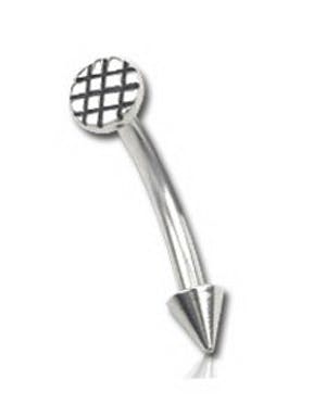 Hammer Spike - 1.2 x 8 mm Øyenbrynspiercing