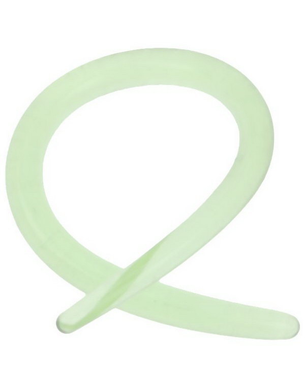 Grønn Loop Pyrex Piercing