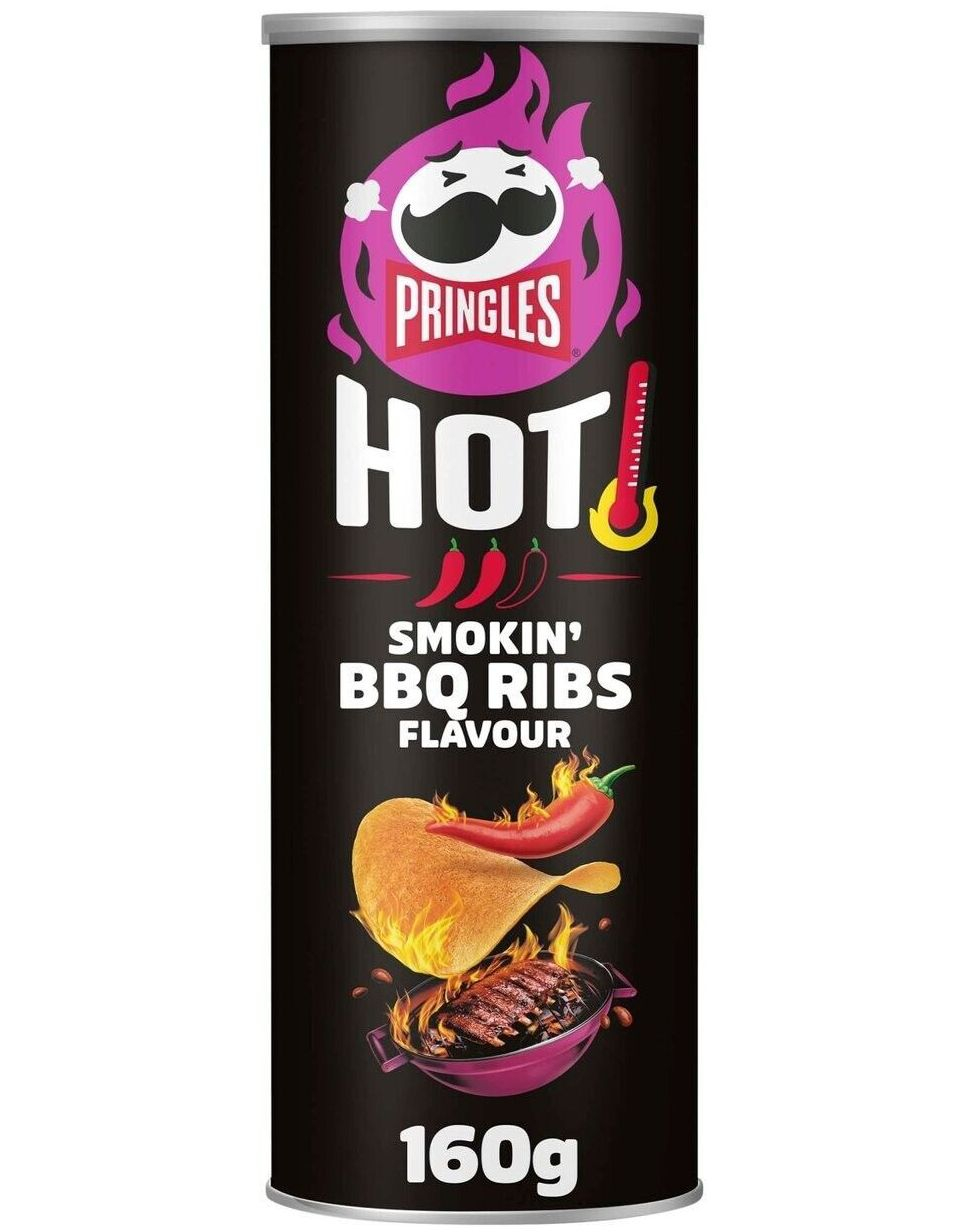 Pringles Hot Smokin' BBQ Ribs 160 gram