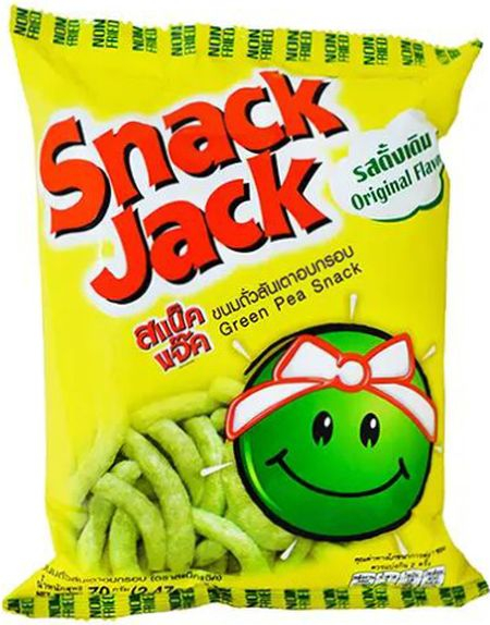 Snack Jack Green Pea Snack Original 62 gram