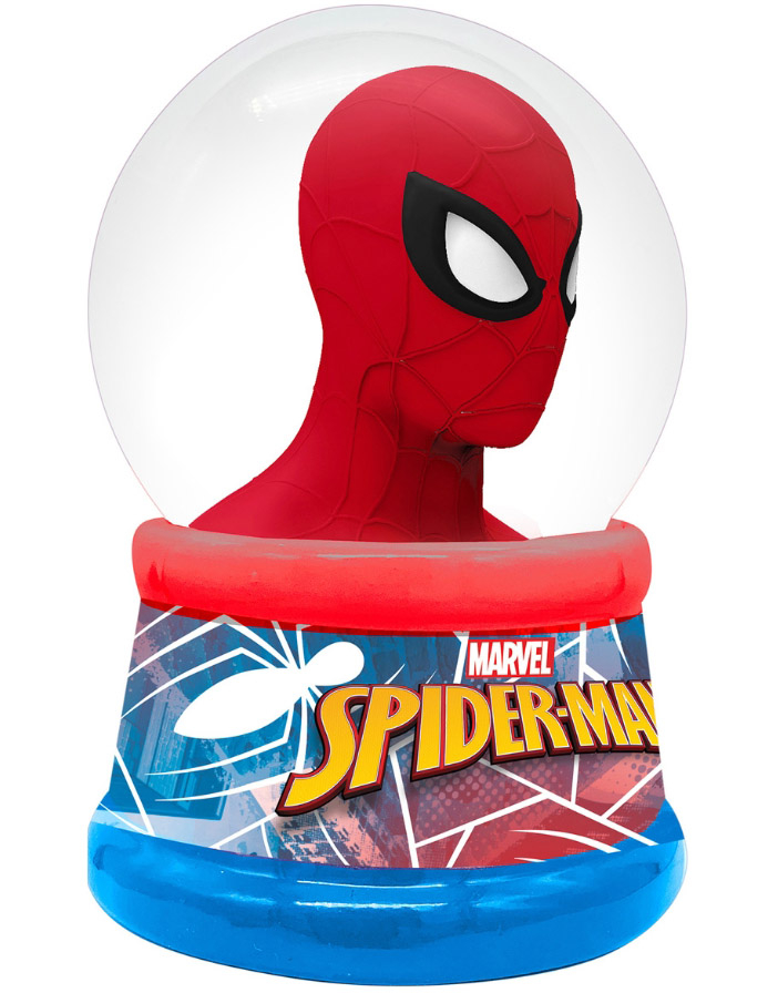 Spider-Man Snowglobe - Snøkule med Spiderman 10 cm
