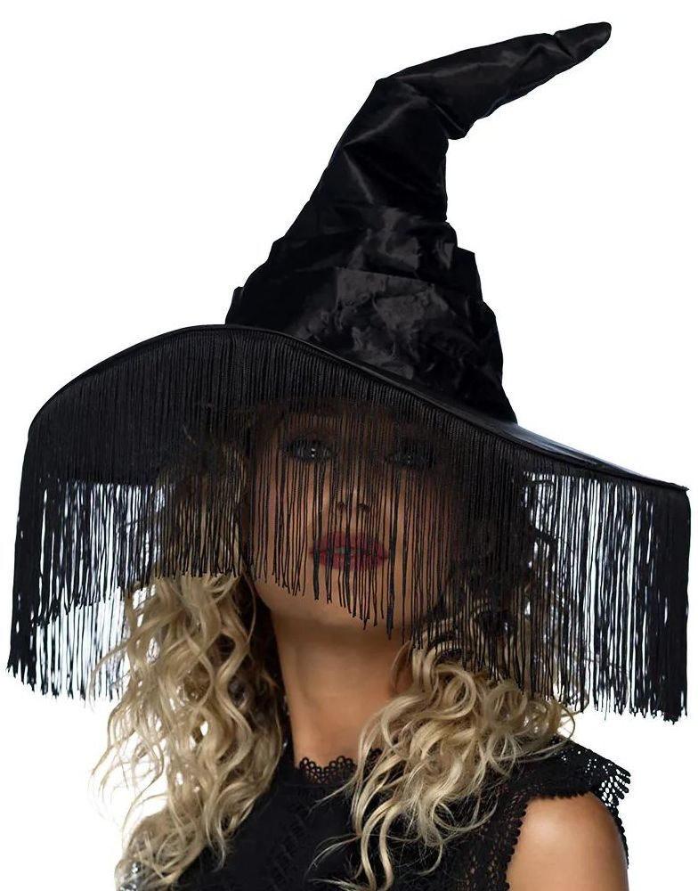 Heksehatt med Frynser