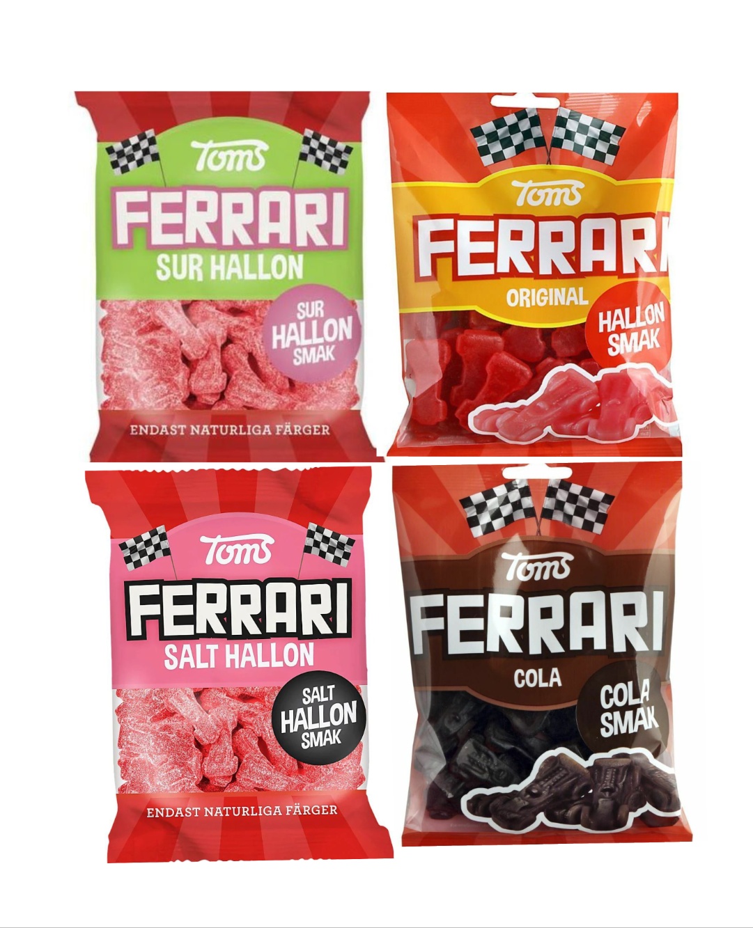 Taste Them All - Toms Ferrari - Fire Smaker - Pakketilbud