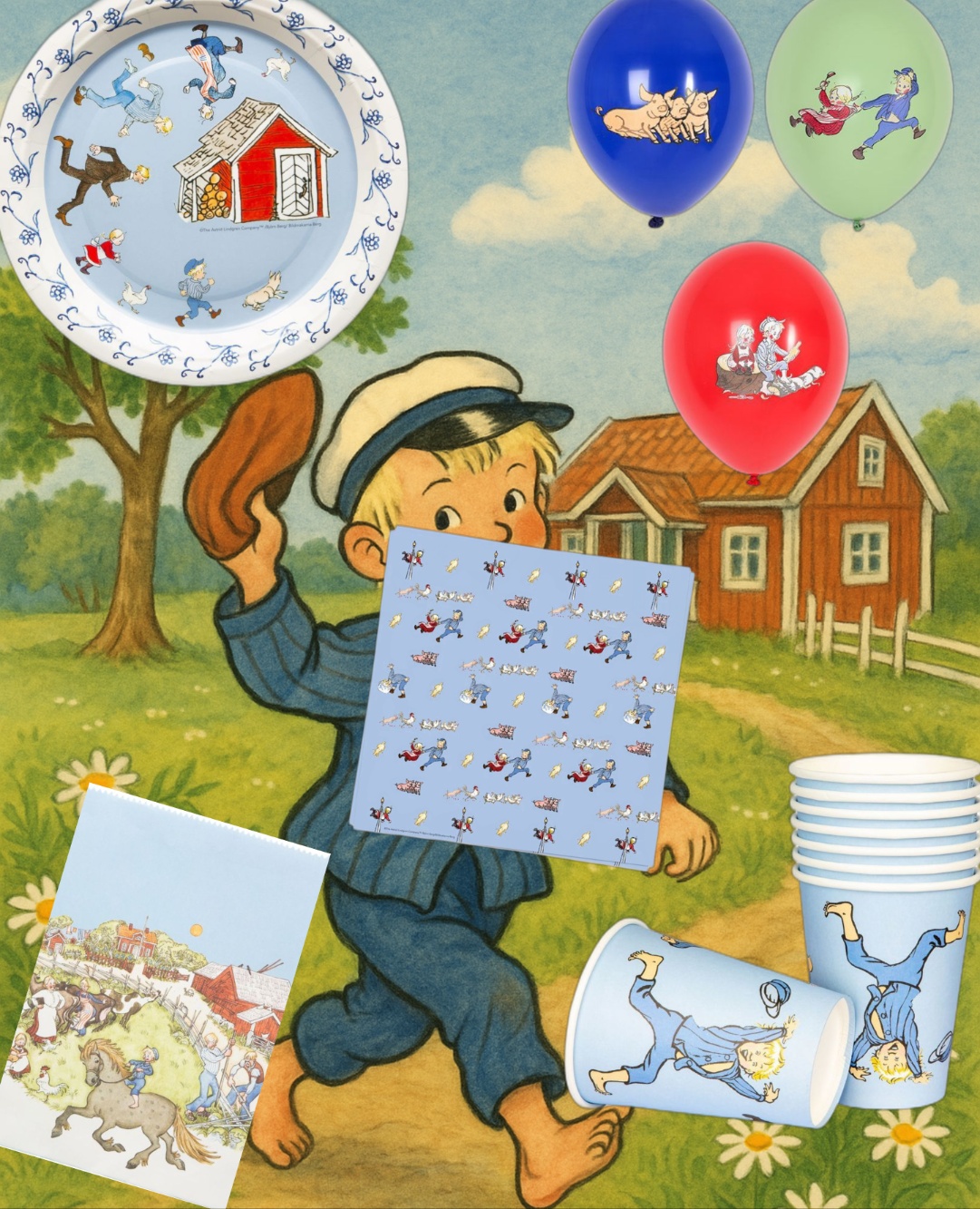 Emil fra Lønneberget Festpakke 8 Personer