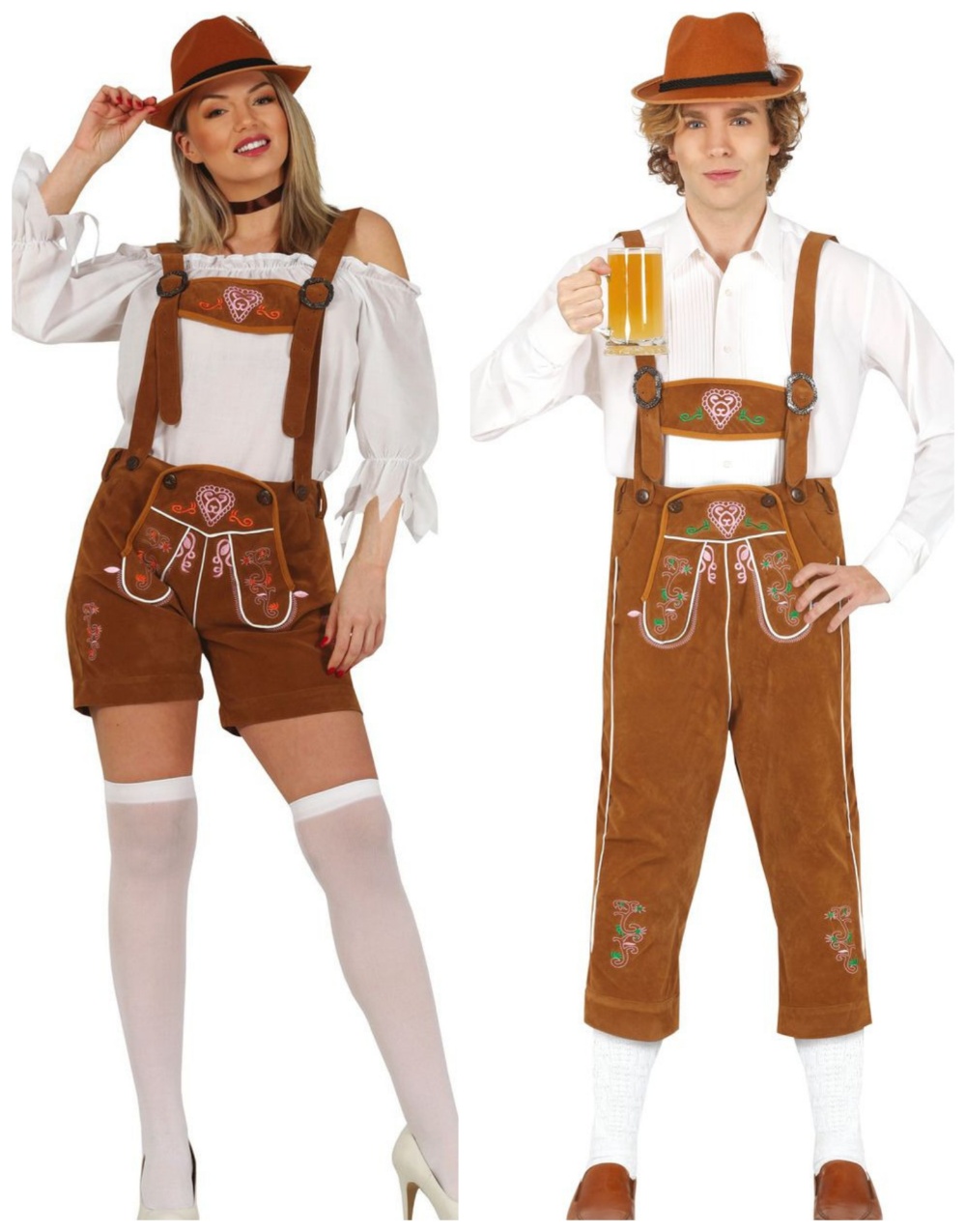 Parkostyme - Brunt Oktoberfest Kostyme