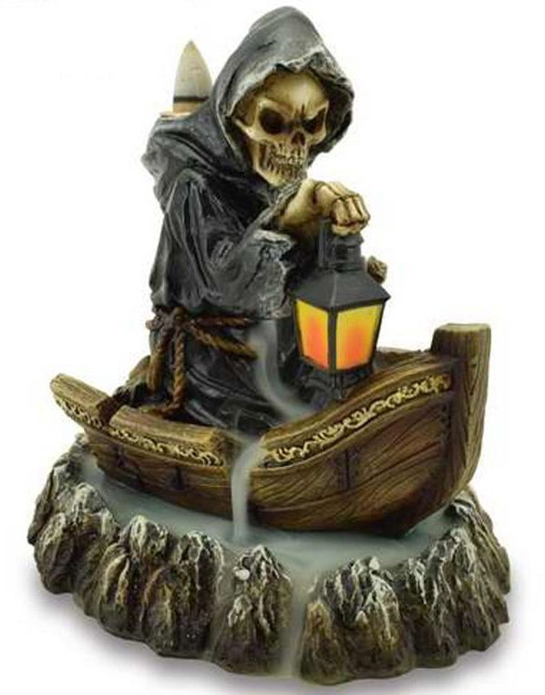 Dødens Båtsmann - Backflow Røkelsesbrenner 13 cm