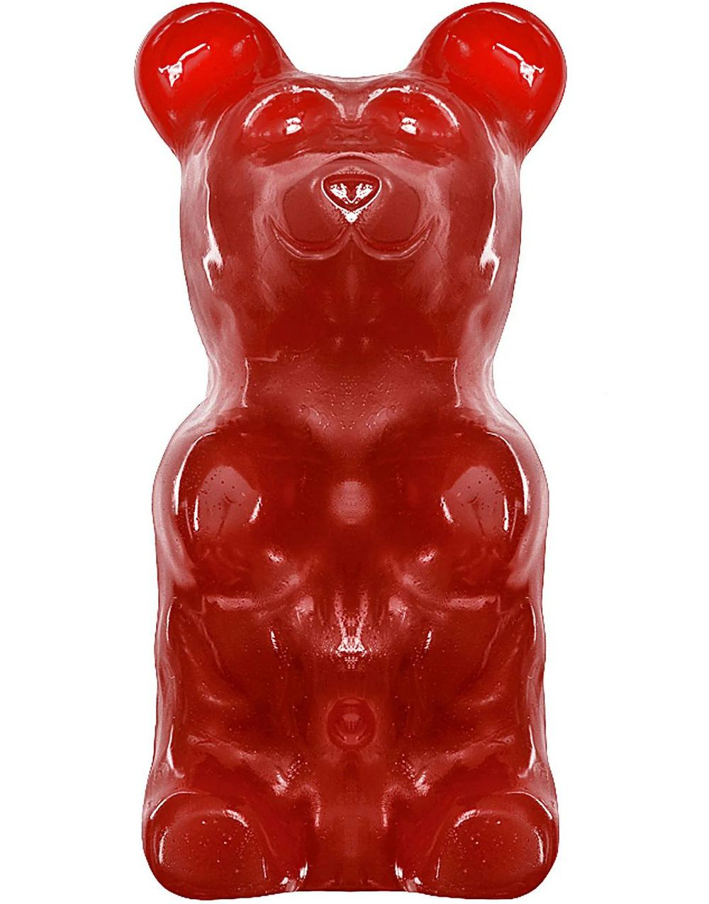 KJEMPESTOR Gummi-Bjørn på Pinne - 227 g - Strawberry