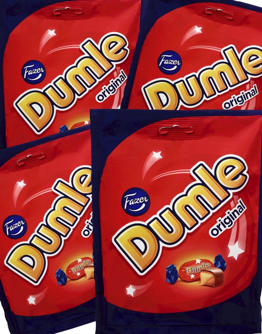 21 Poser med Dumle Original Karameller - Hel Eske