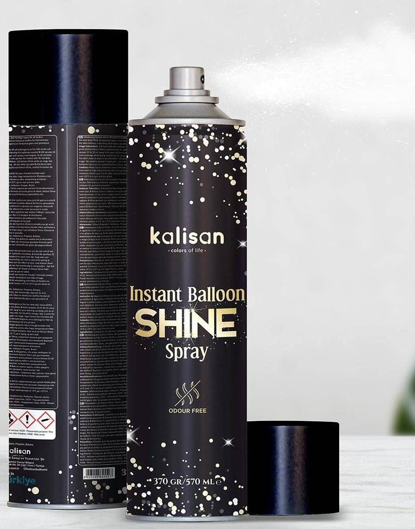 Kalisan Instant Balloon Shine Spray til Latexballonger 570ml