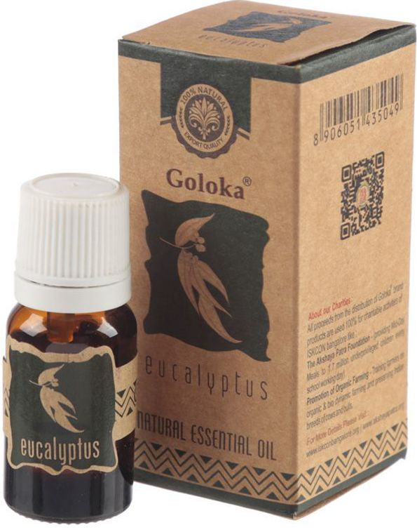 Bilde av Goloka Eucalyptus - Naturlig Eterisk Olje 10 Ml