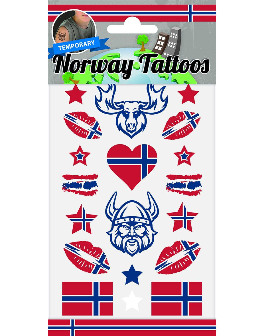 Norge - Midlertidige Tatoveringer