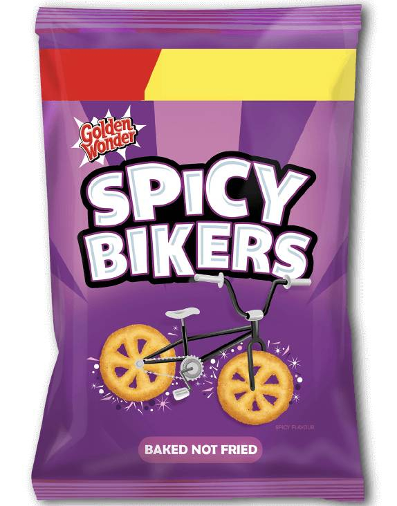 Spicy Bikers - Sterke Maissnacks 50 gram