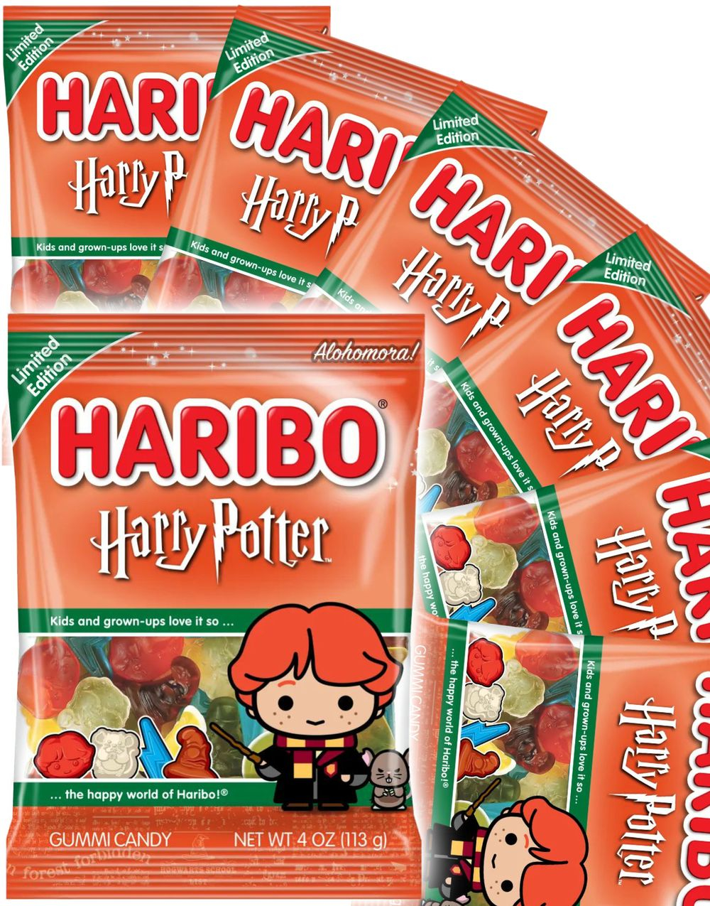 10 stk Haribo Harry Potter - Ronny Wiltersen Limited Edition - Hel Eske 1,6 kg