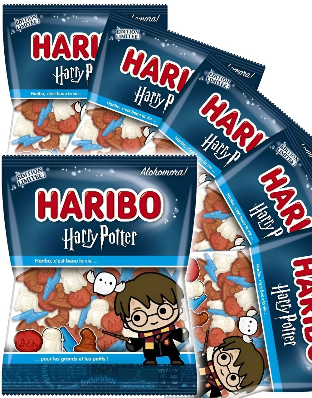 10 stk Haribo Harry Potter - Harry Limited Edition - Hel Eske 1,6 kg