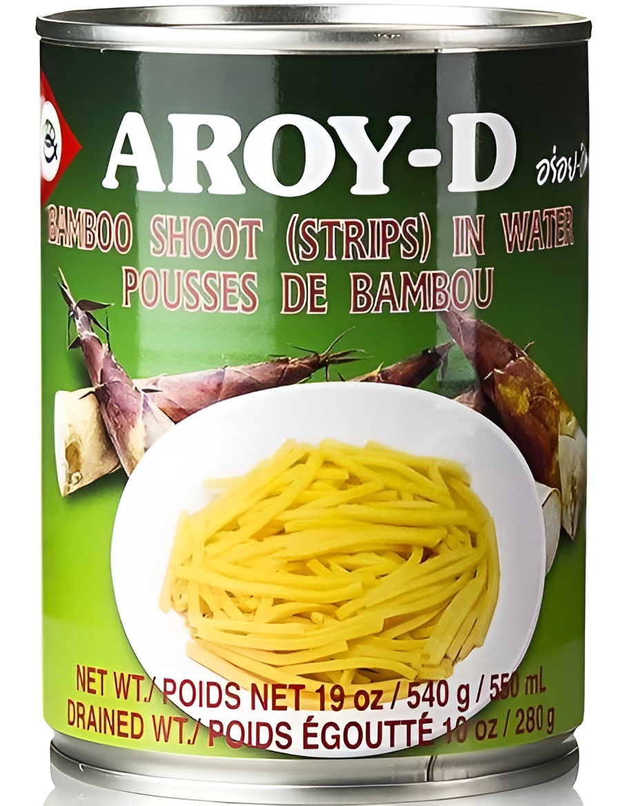 Aroy-D Bambusskudd Strimler 540 gram