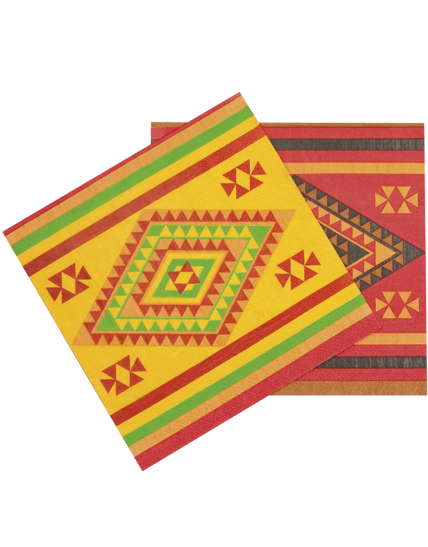 12 stk Servietter 33x33 cm - Taco Fiesta