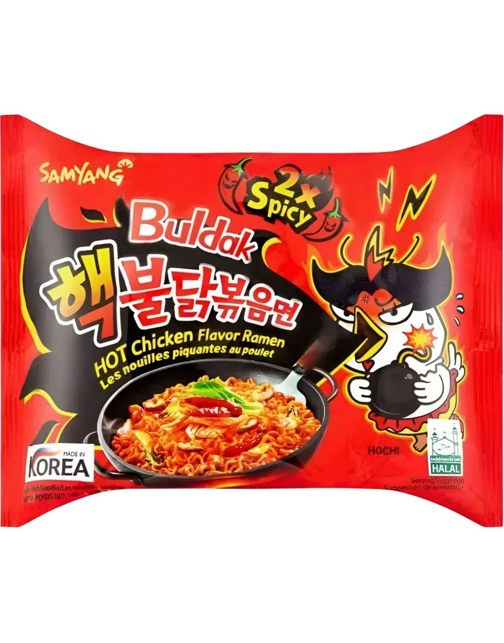 Samyang Buldak 2X Spicy Hot Chicken Flavor Ramen 140 gram