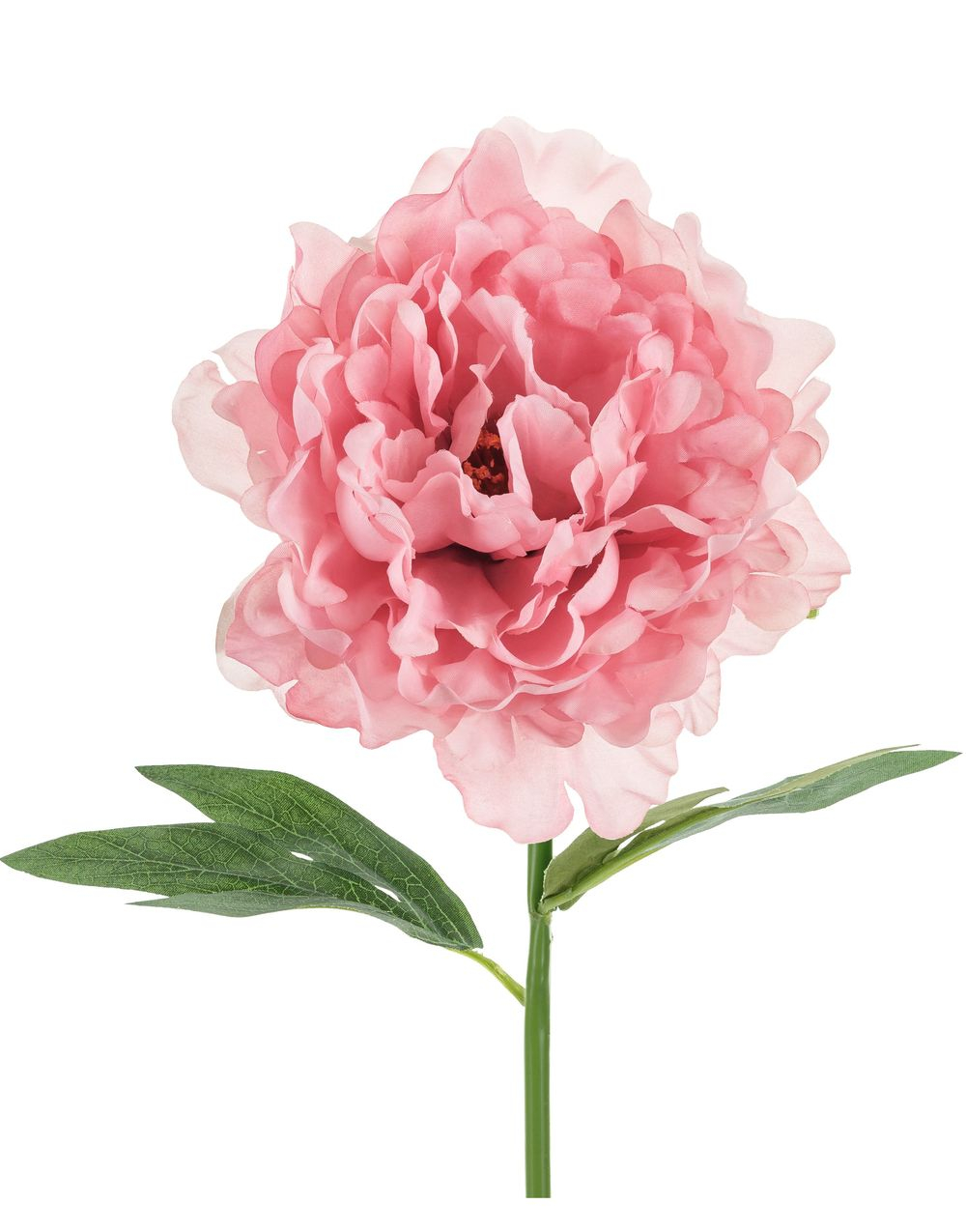 Rosa Peonblomst 35 cm - Kunstige Blomster