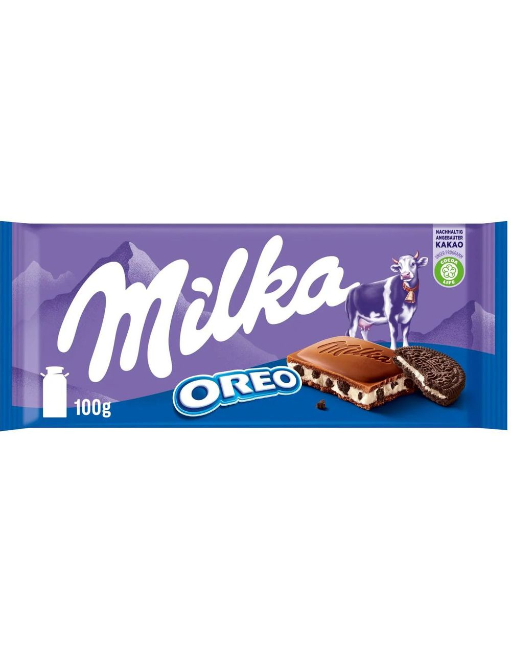 Milka Sjokoladeplate med Oreo 100 gram