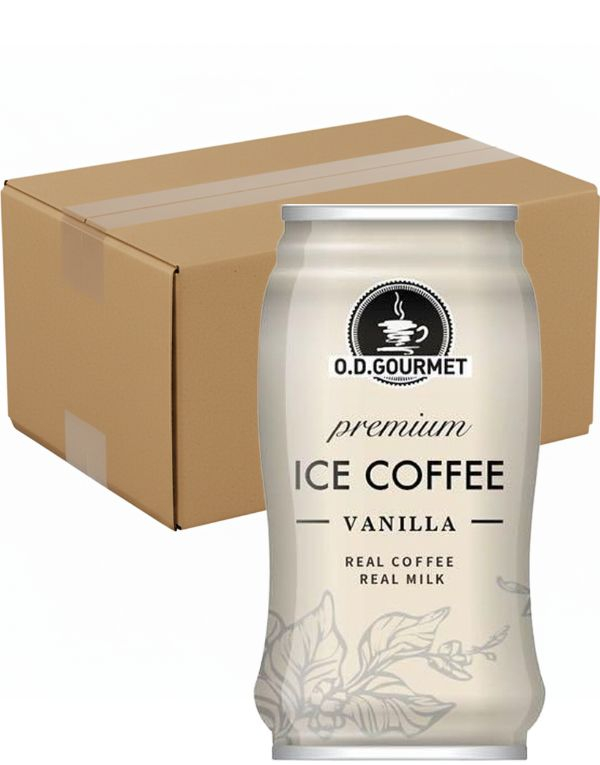 24 stk Premium Ice Coffe - Vanilla - Hel Eske