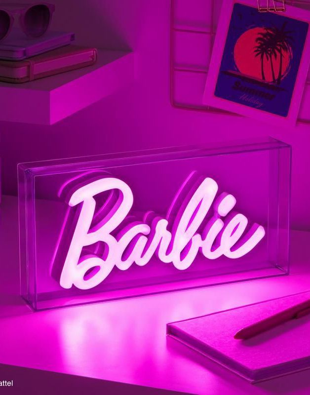 Lisensiert Barbie Neon Lys 30 cm