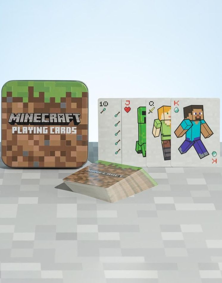 Lisensierte Minecraft Spillkort