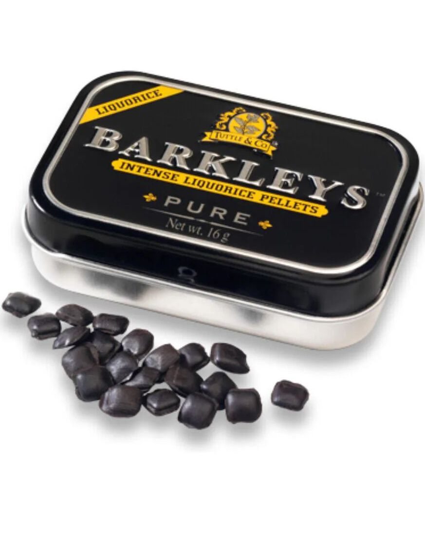 Barkleys Liquorice Pellets Pure - Intense Små Lakrisdrops