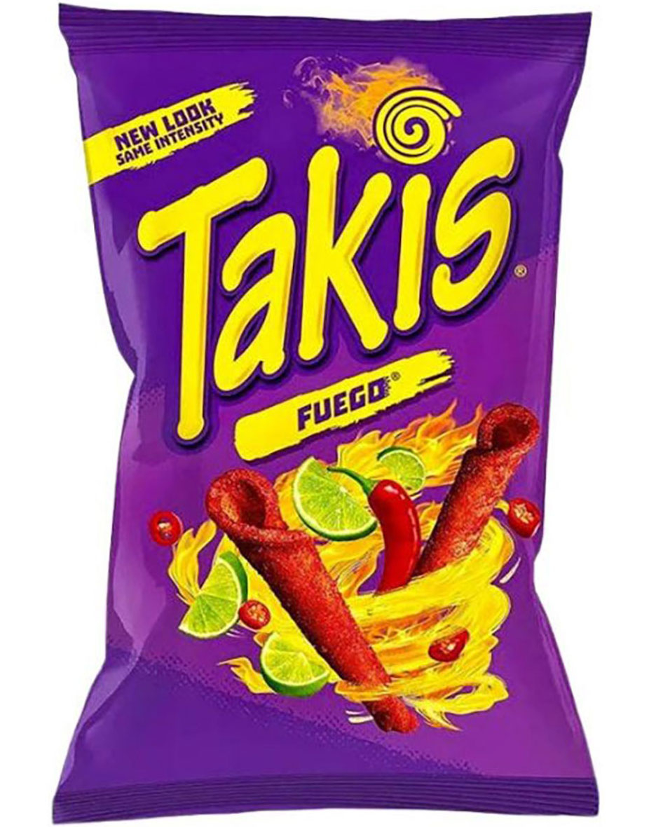 Takis Tortilla Chips - Fuego 100 gram (USA - Supersterk)