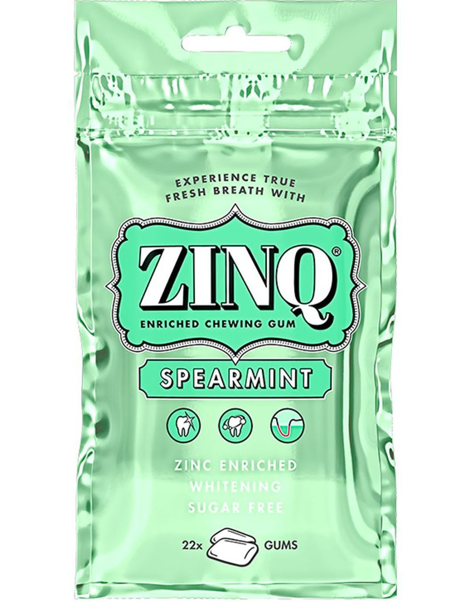 Zinq Tyggegummi med Spearmintsmak 31,5 gram